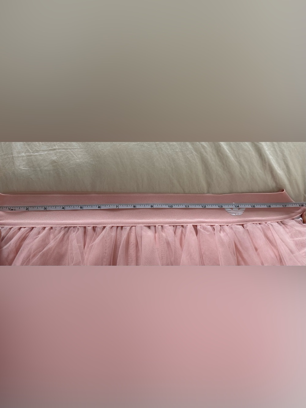 ADIDAS ORIGINALS Sandy Pink TULLE BALLET SKIRT XS NEW NWT - Picture 6 of 6